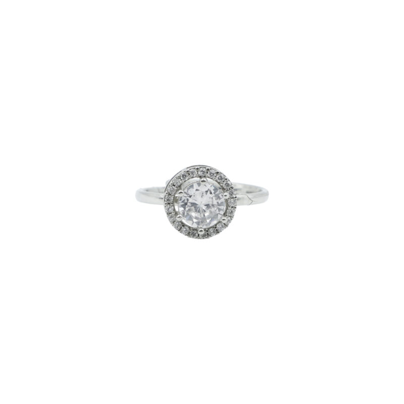 Arial Princess Round  Ring