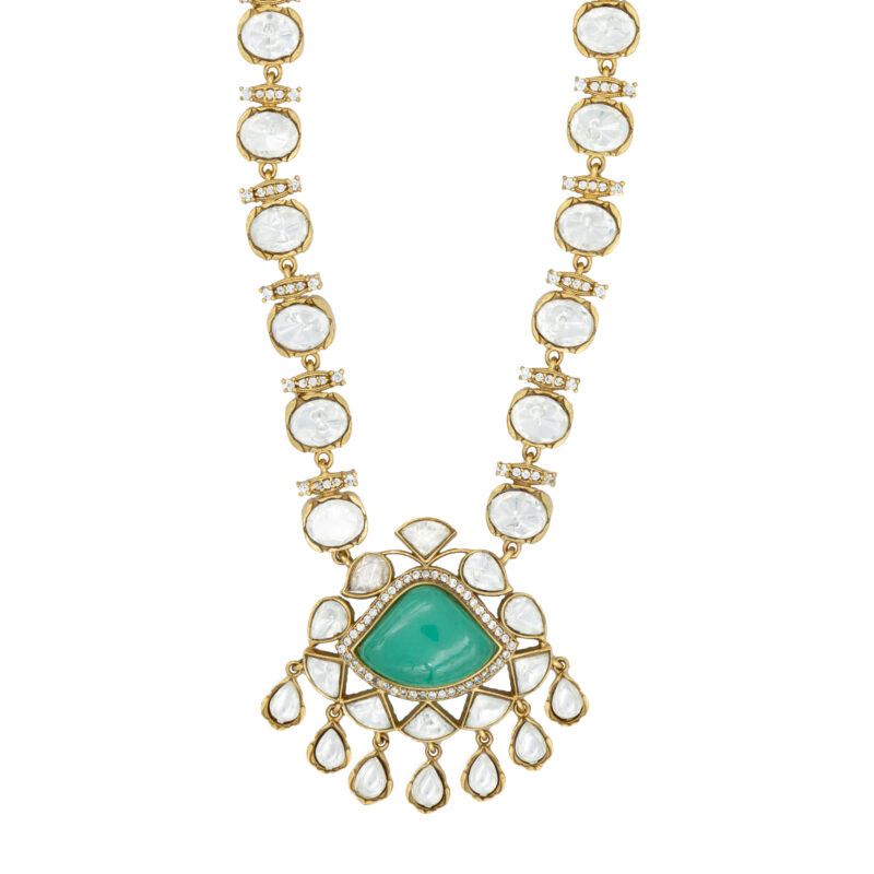 Noor Aquamarine Neckline - Image 3