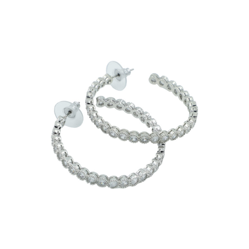 Arial Beaming Hoop Earning - Image 3
